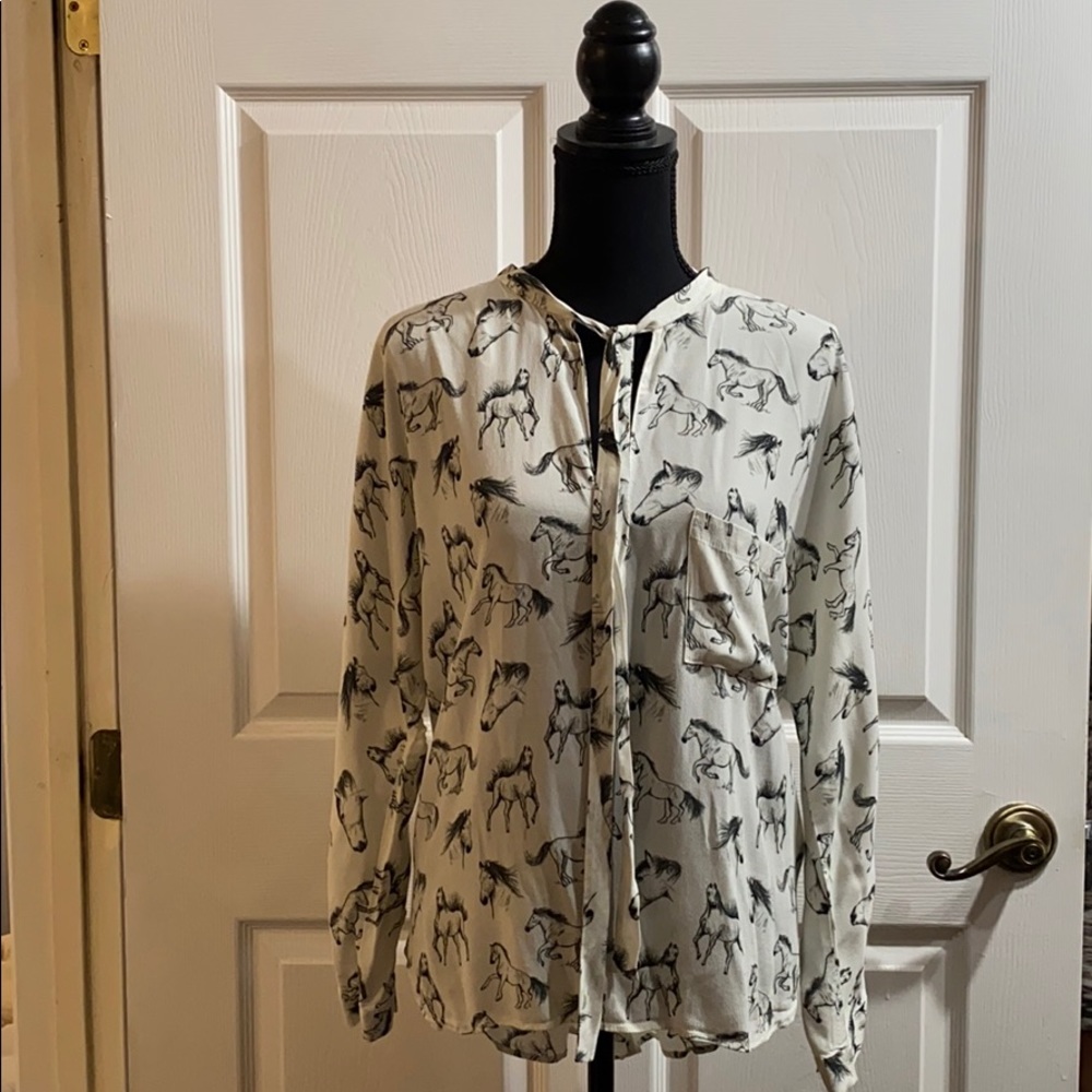 Zara blouse (long sleeve)